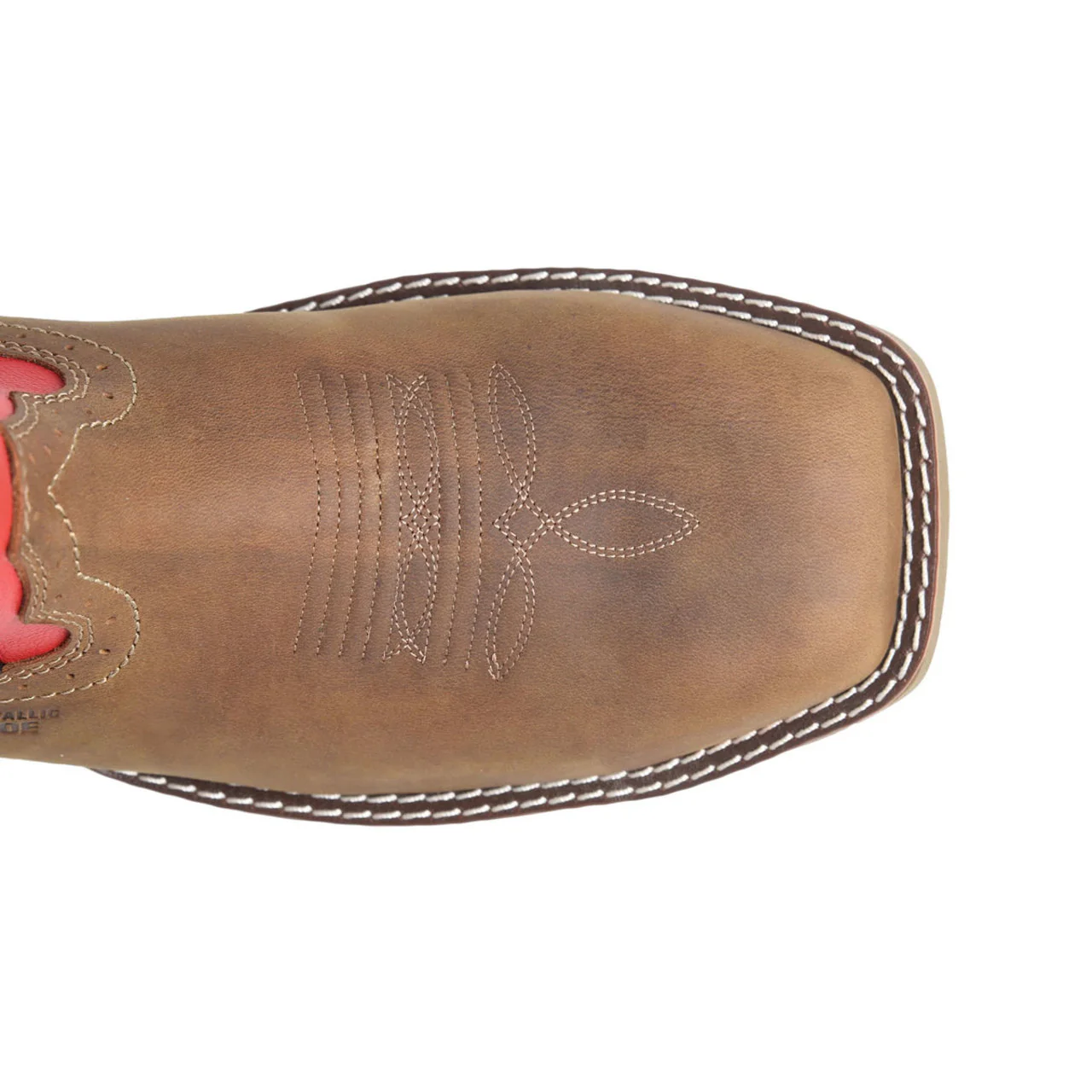 Phantom Rider Men's Henly  11" Waterproof EH Composite Toe Boots, DH5358, Tan/Red - Image 2