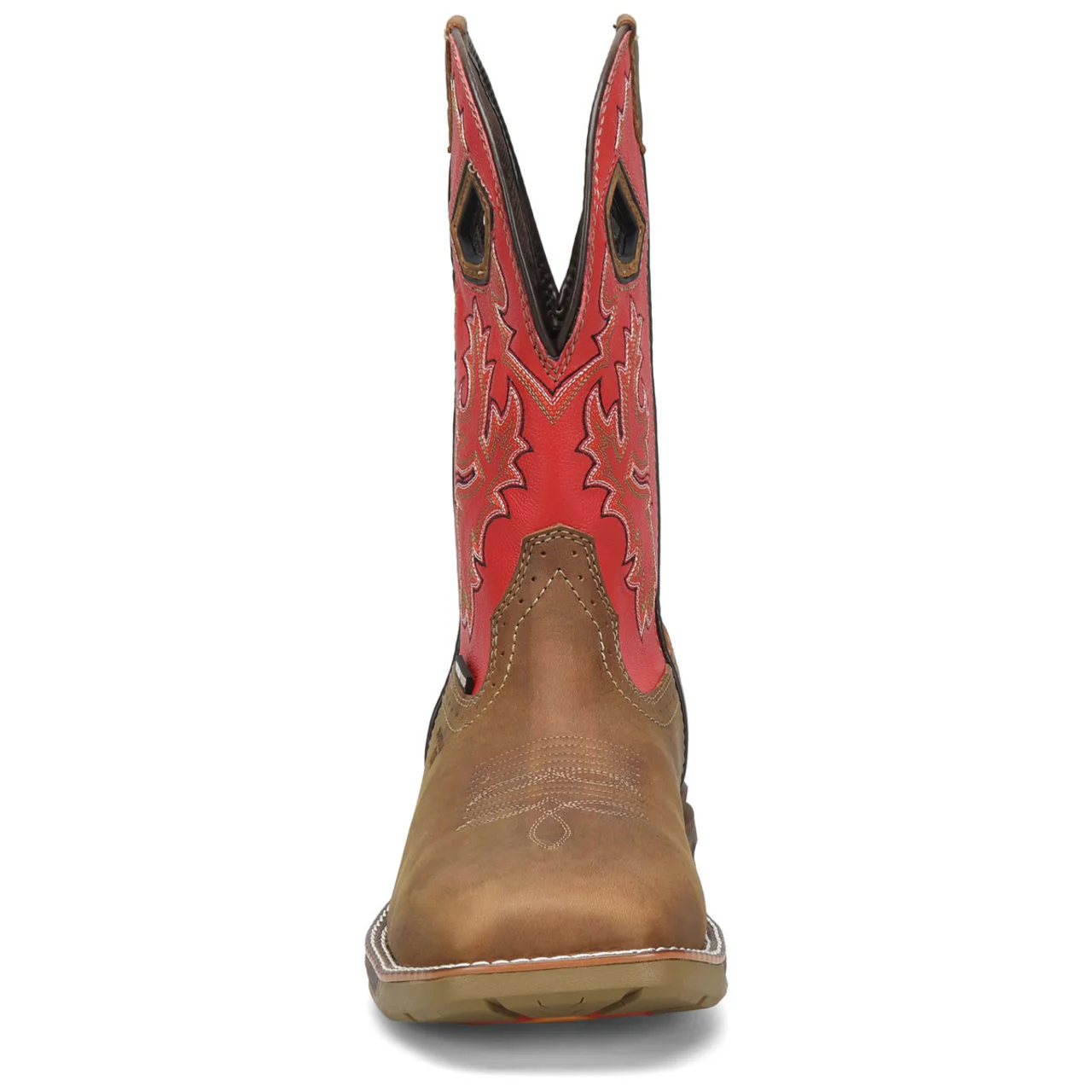 Phantom Rider Men's Henly  11" Waterproof EH Composite Toe Boots, DH5358, Tan/Red - Image 3