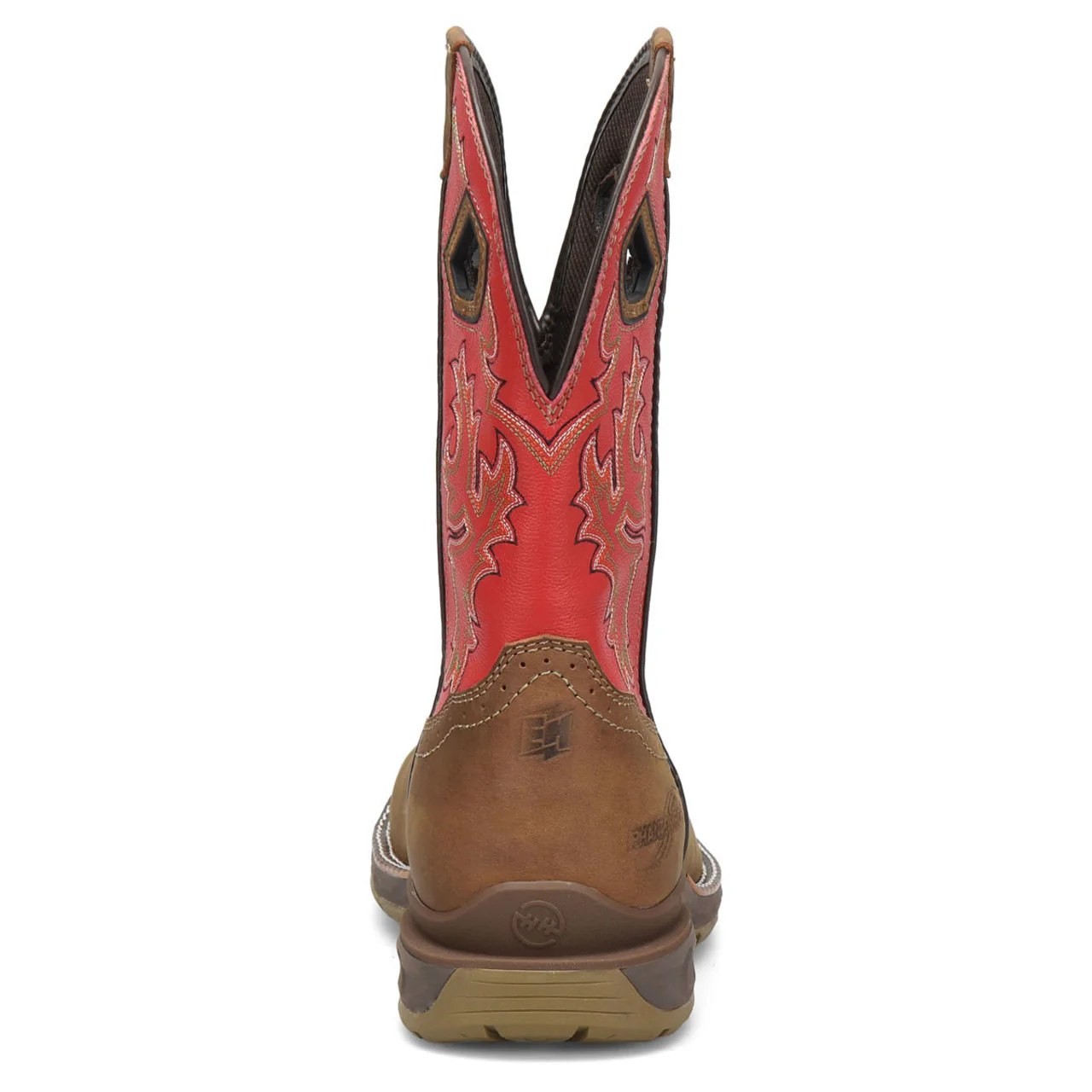 Phantom Rider Men's Henly  11" Waterproof EH Composite Toe Boots, DH5358, Tan/Red - Image 5
