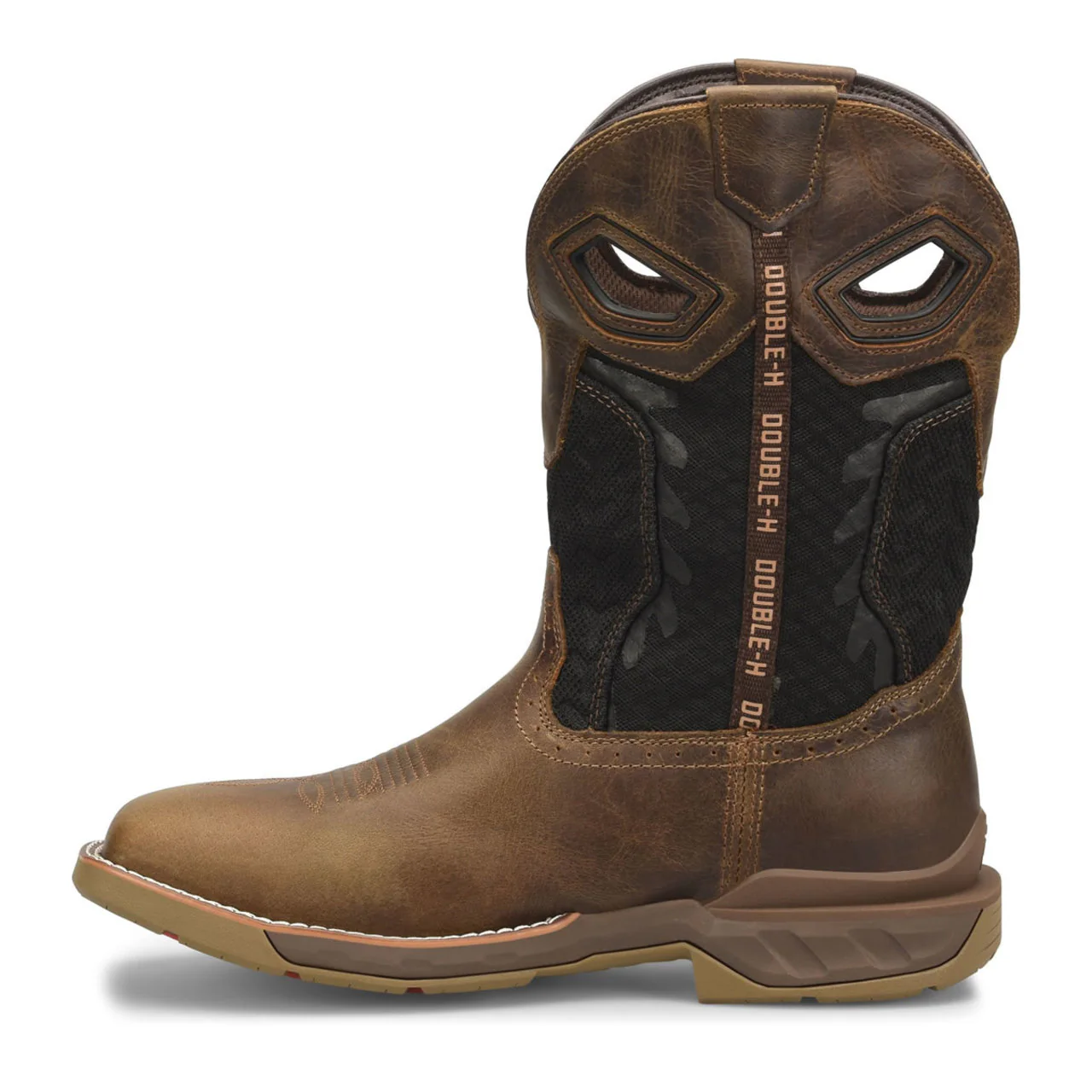 Phantom Rider Men's Zenon 11" Waterproof Roper Soft Toe Boots, DH5376, Brown - Image 4