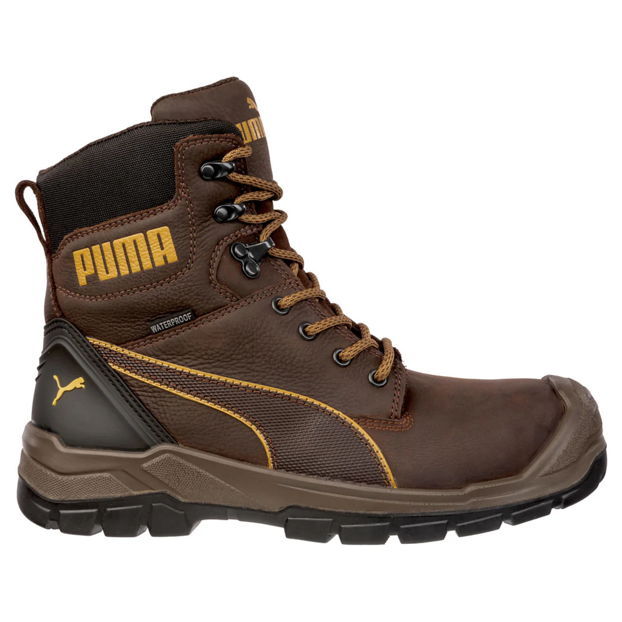 Puma Safety Men's Conquest CTX Waterproof EH Composite Boots, 630655, Brown - Image 13