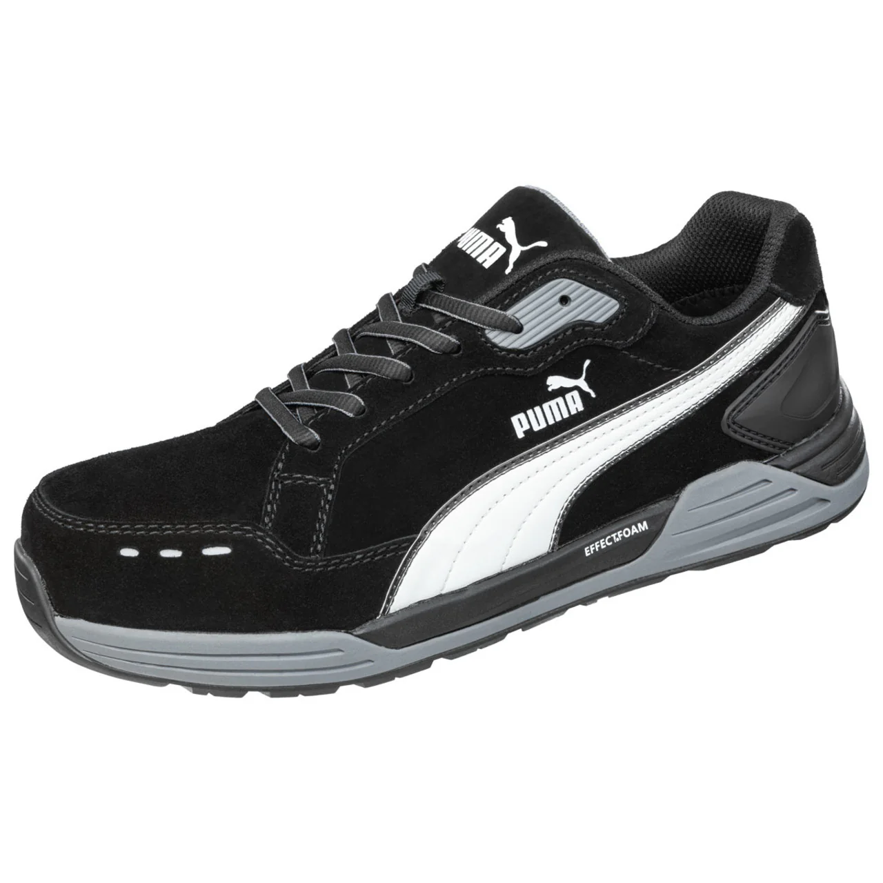 Puma Safety Men's Urban Effect Airtwist Low EH Composite Toe Shoes, 644655, Black/White - Image 3