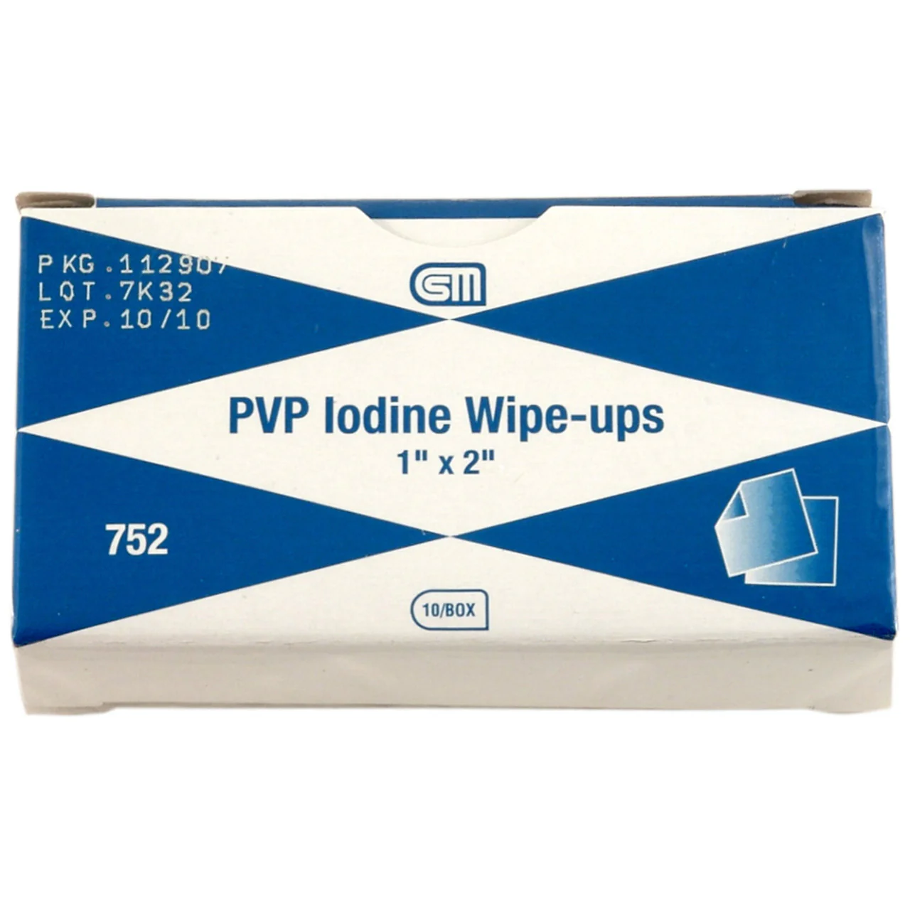 PVP Iodine Swabs - 10 Pack
