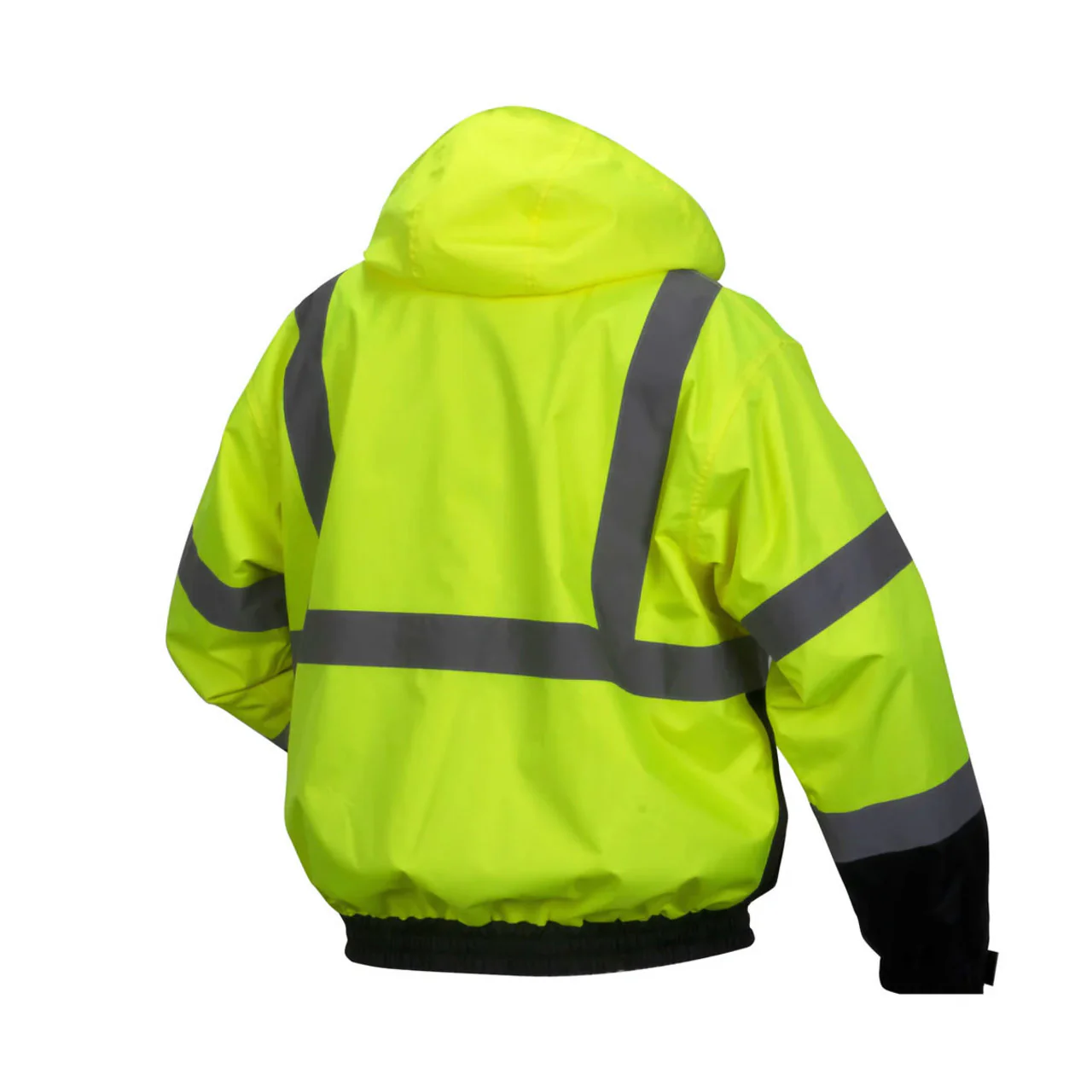 Pyramex RJ31H Type R Class 3 Hi-Vis Heated Waterproof Fleece Lined Jacket, RJ3110H - Image 2