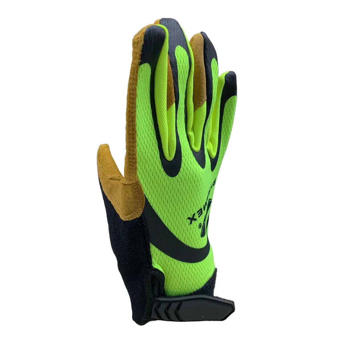 Pyramex GL104HT A1 Cut Resistant Work Gloves, Hi-Vis Green/Black - Image 2