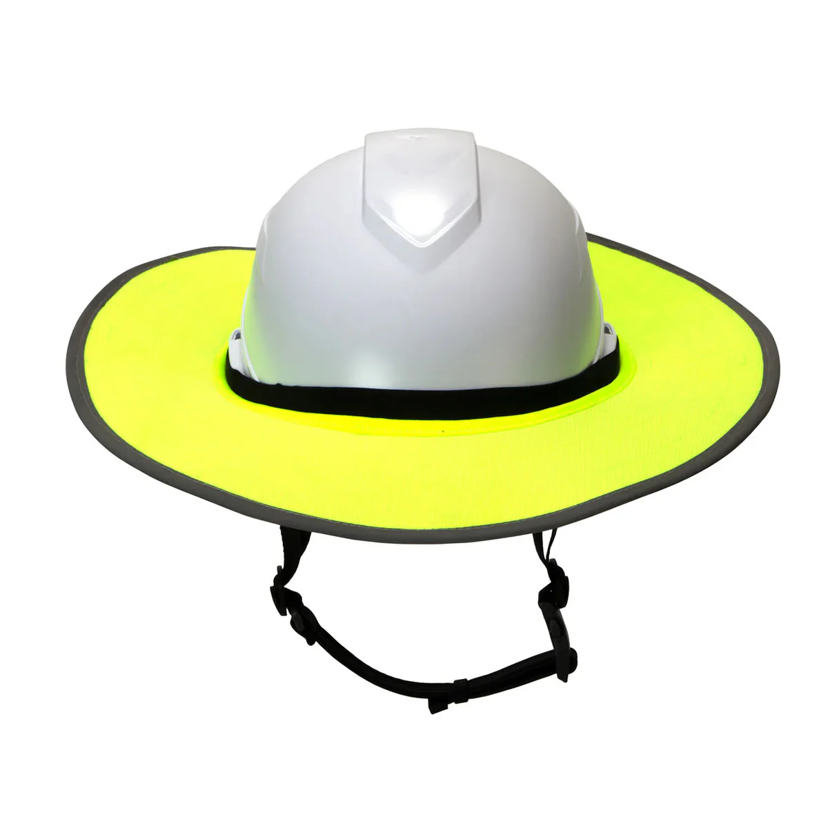 Pyramex Ridgeline Sun Shade, Hi-Vis Lime - Image 4
