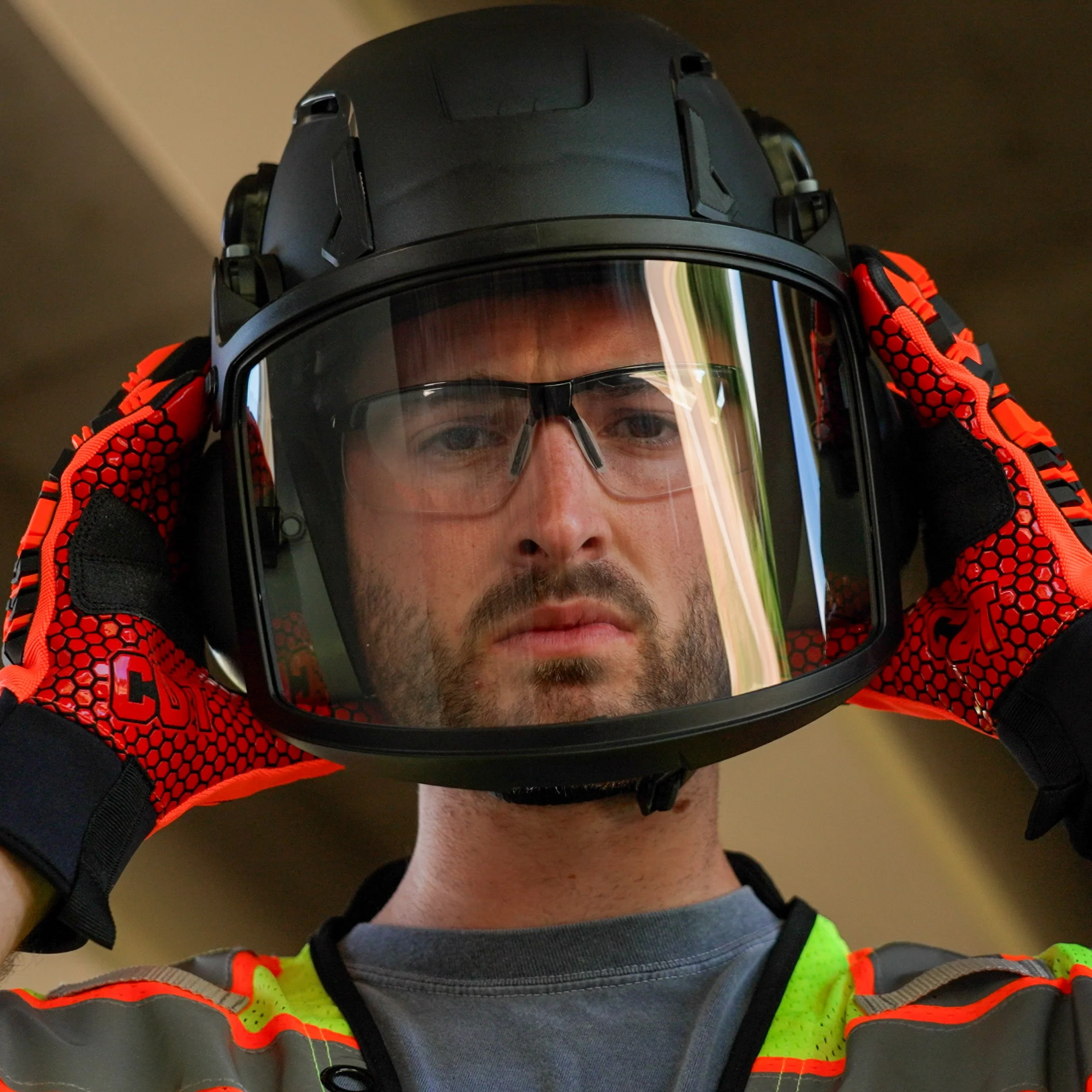 Pyramex SL T2 Polycarbonate Face Shield - HPT2FV10 - Image 2