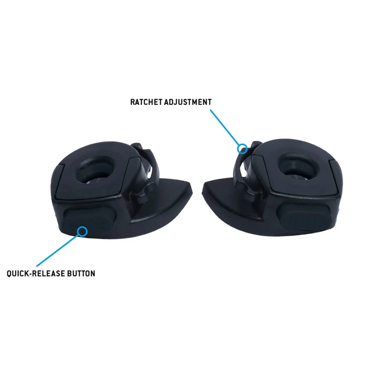 Pyramex SL T2 Visor Clips - HPT2CLIPS - Image 4