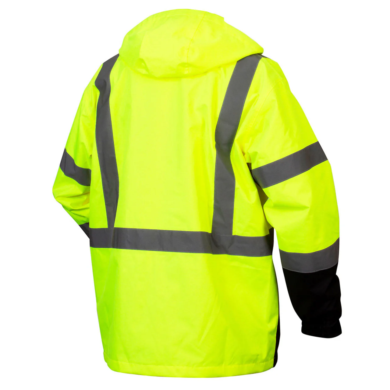 Pyramex RP31 Type R Class 3 Hi-Vis Waterproof Fleece Lined Parka - Image 2