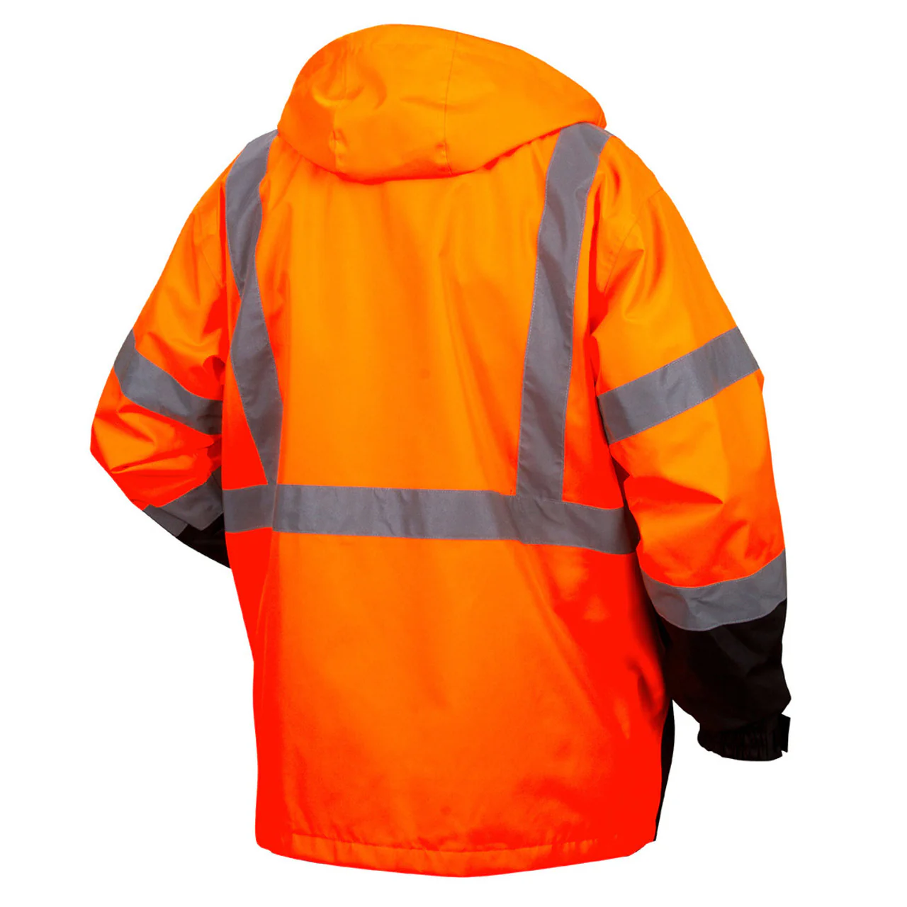 Pyramex RP31 Type R Class 3 Hi-Vis Waterproof Fleece Lined Parka - Image 4