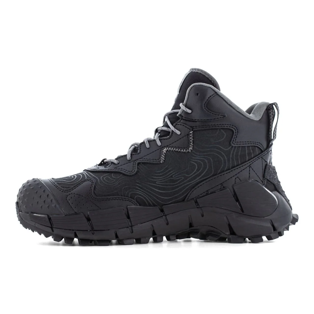 Reebok Men's Zig Kinetica Edge II Waterproof EH Met Guard Composite Toe Work Shoes, Black, RB3022 - Image 3