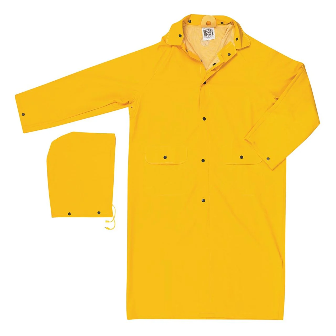 River City 49" Classic Rain Coat - Detachable Hood - 200C - Image 2