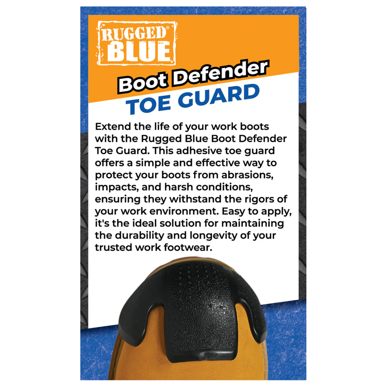Rugged Blue Boot Defender Toe Guard - Image 3