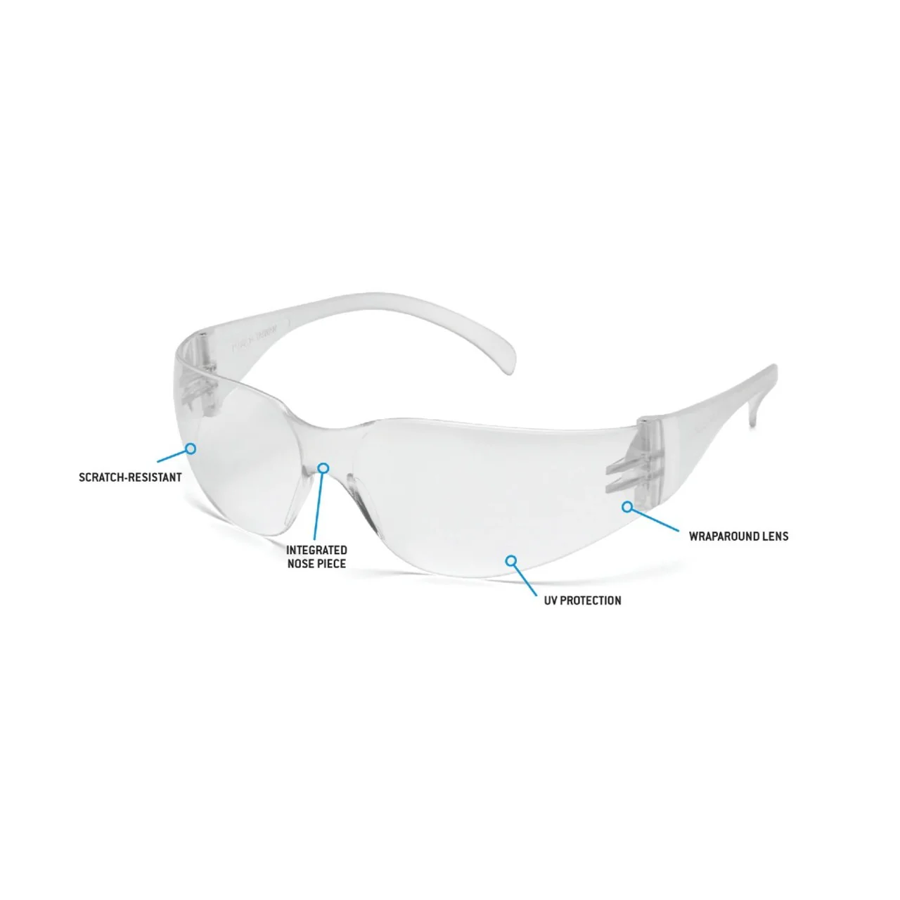 Rugged Blue Diablo Anti-Fog Safety Glasses - Image 5