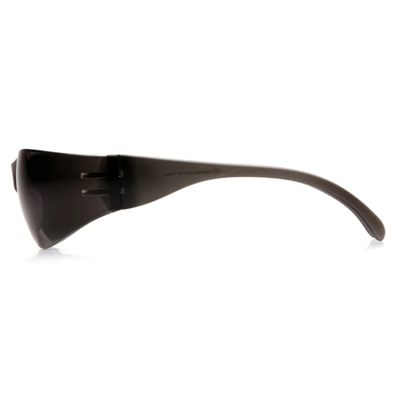 Rugged Blue Diablo Safety Glasses, Gray Lens, Gray Frame, 12 Pack - Image 3
