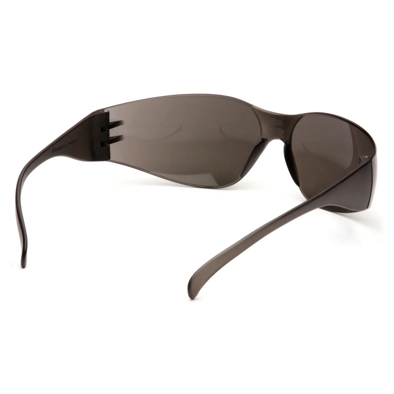 Rugged Blue Diablo Safety Glasses, Gray Lens, Gray Frame, 12 Pack - Image 4