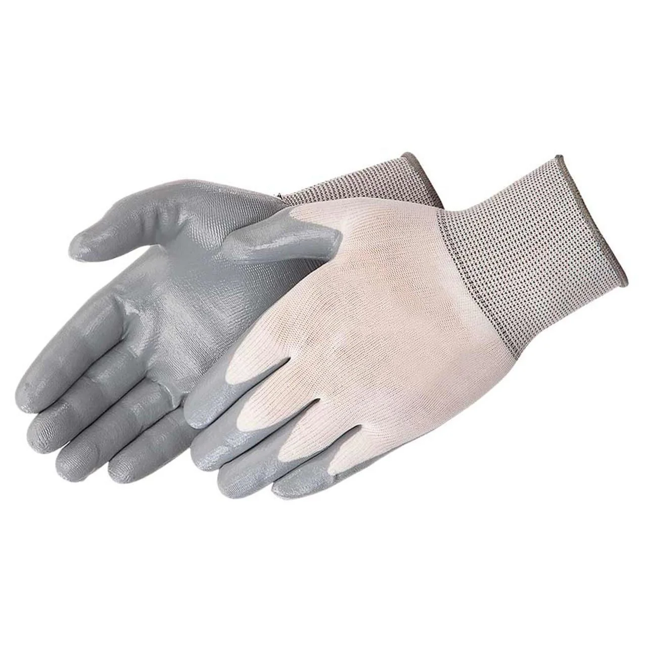 Rugged Blue GL400 Nitrile Coated Gloves, 12 Pairs - Image 6