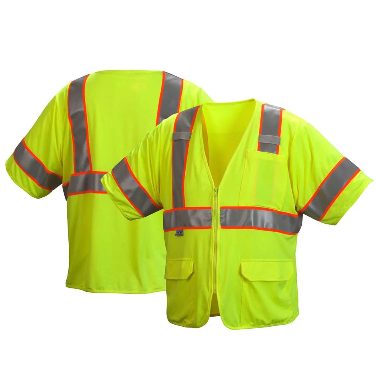 Pyramex RVZ35 Type R Class 3 Hi-Vis Safety Vest - Image 3