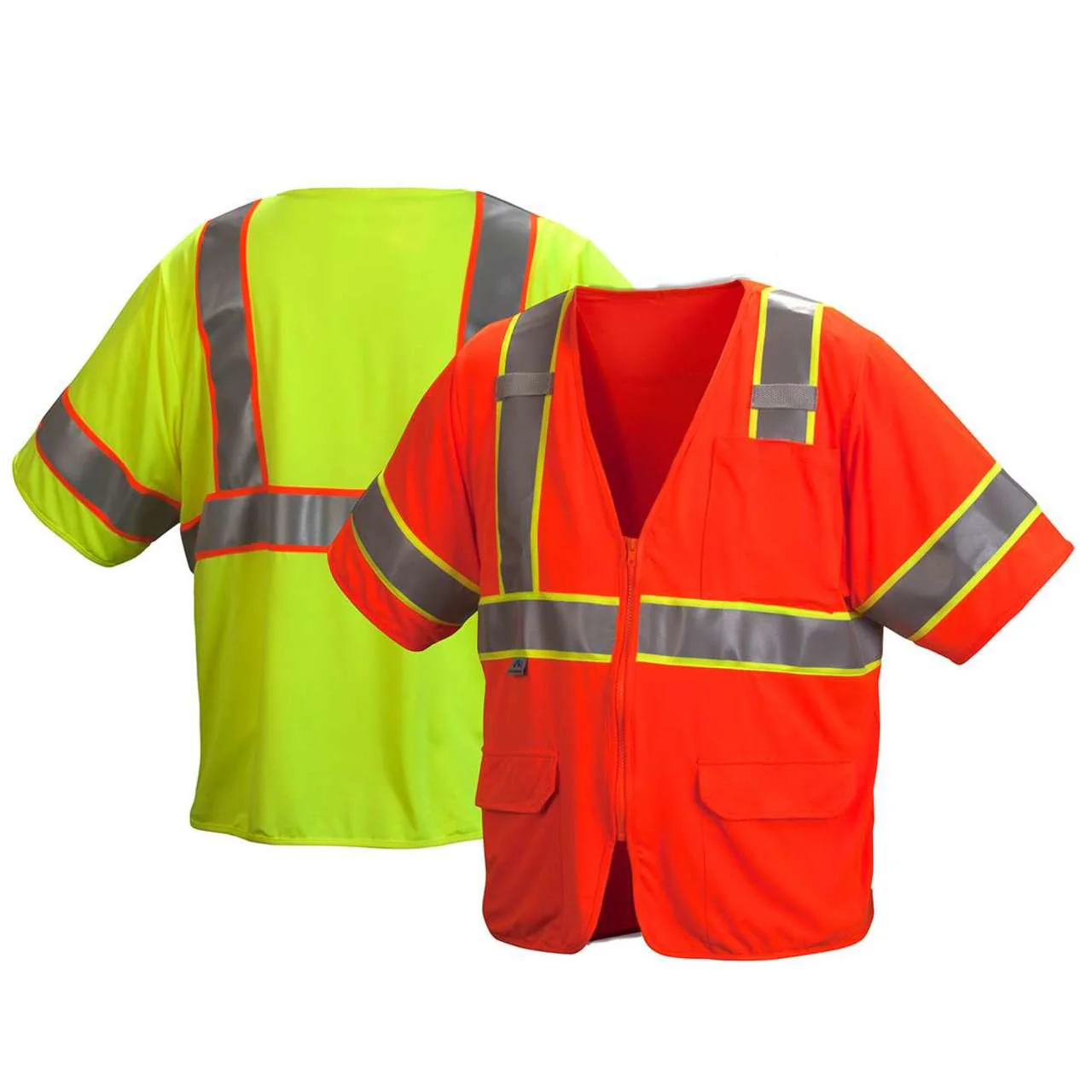 Pyramex RVZ35 Type R Class 3 Hi-Vis Safety Vest - Image 4