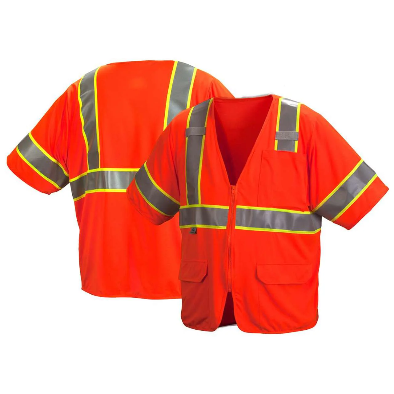 Pyramex RVZ35 Type R Class 3 Hi-Vis Safety Vest - Image 7