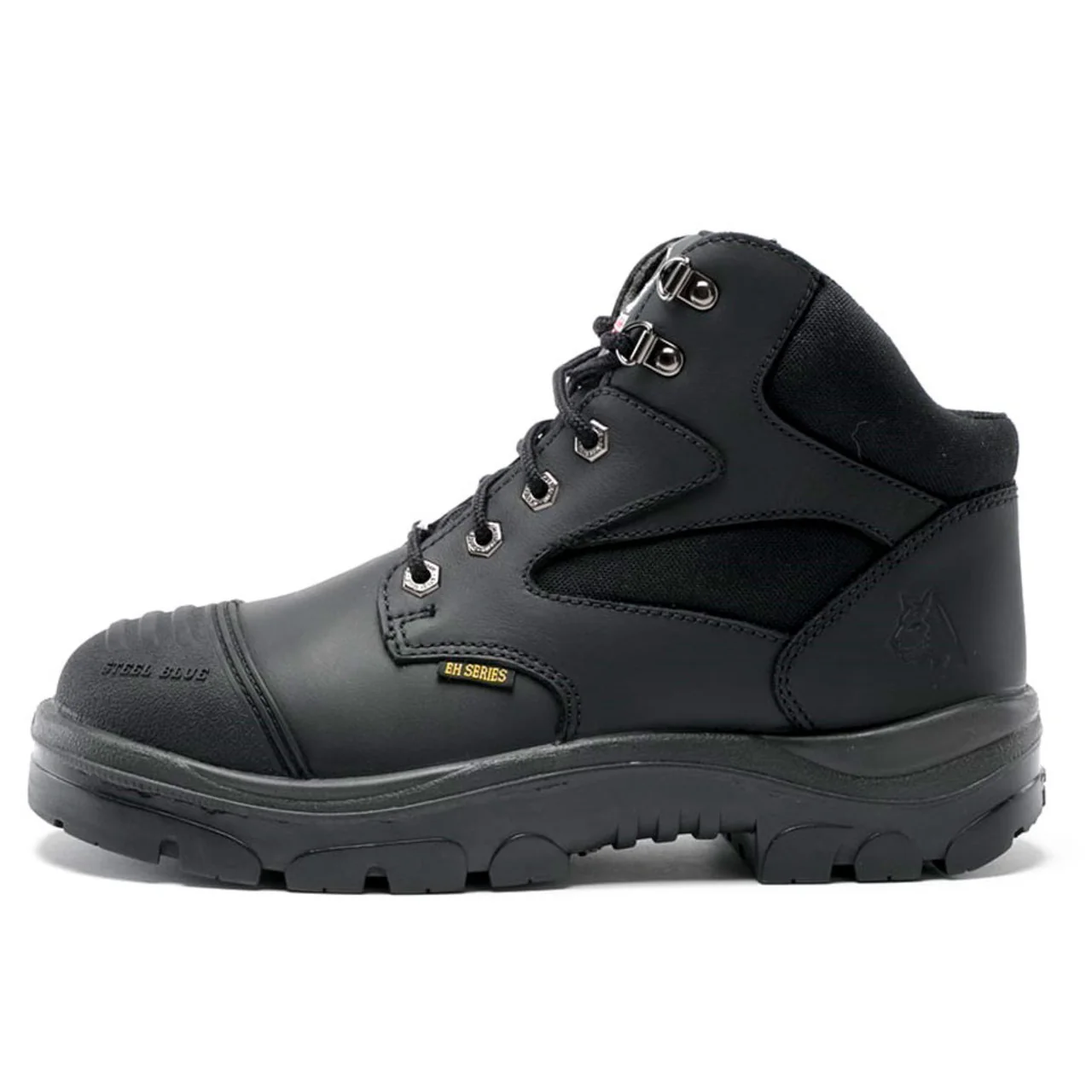Steel Blue Men's Parkes Zip 6" EH Steel Toe Boots, 812968, Black - Image 4