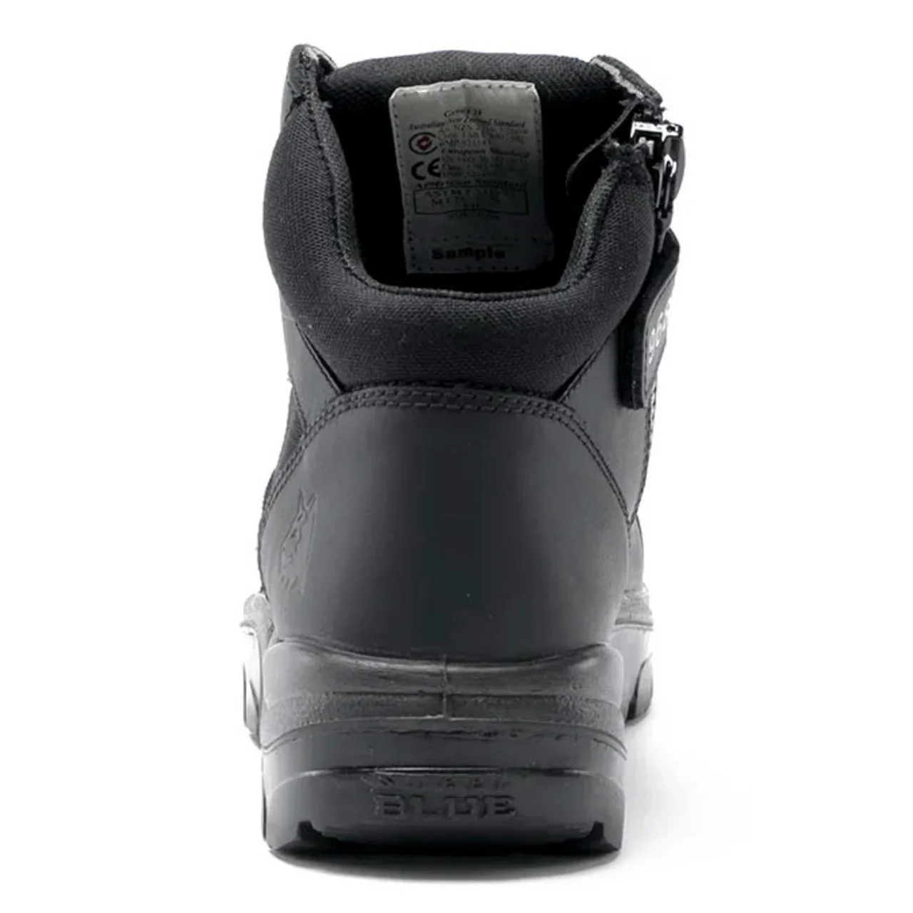 Steel Blue Men's Parkes Zip 6" EH Steel Toe Boots, 812968, Black - Image 5