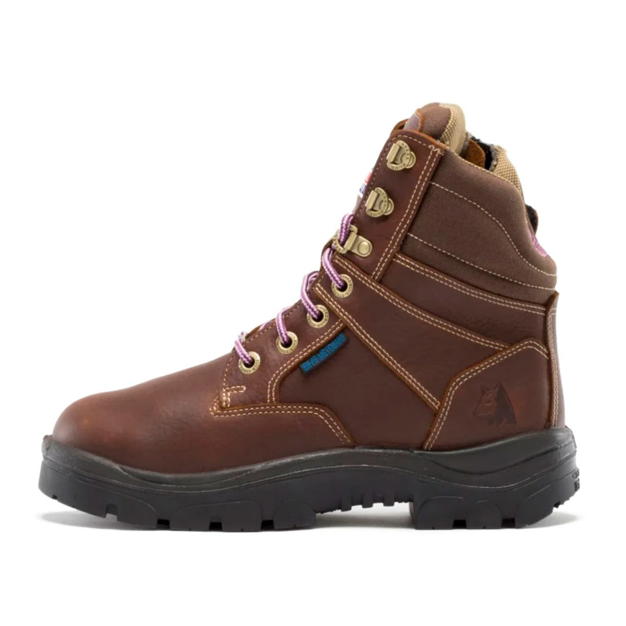 Steel Blue Ladies Southern Cross 6" EH Met-Guard Steel Toe Boots, 892853, Oak - Image 4
