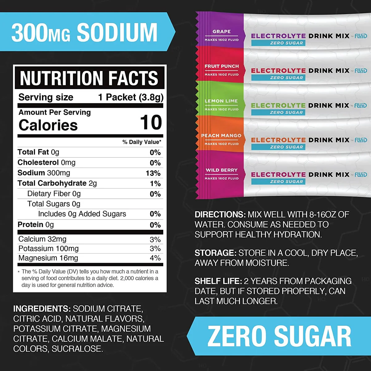 Tactical Hydration Zero Sugar Electrolyte Drink Mix - Image 7