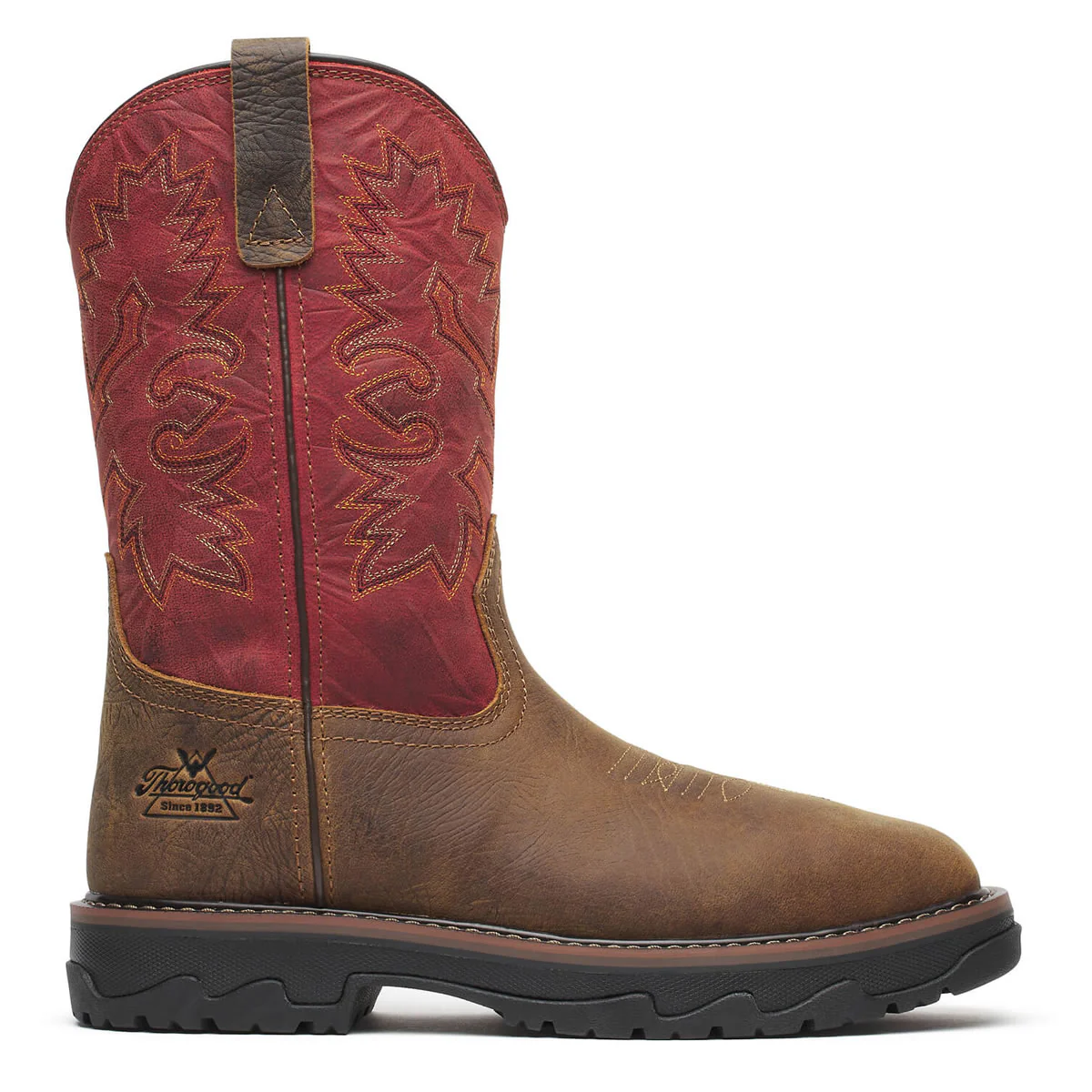 Thorogood Men's Buffalo Ridge 11" Waterproof Nano Toe Boots, 804-4341, Scarlet - Image 2
