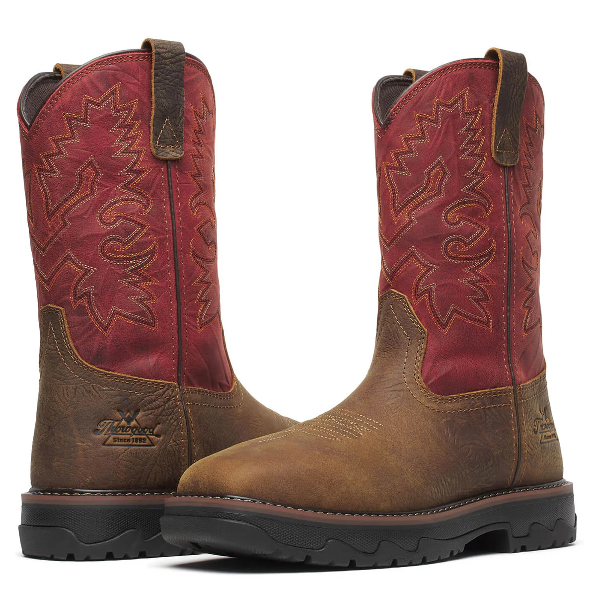 Thorogood Men's Buffalo Ridge 11" Waterproof Nano Toe Boots, 804-4341, Scarlet - Image 3