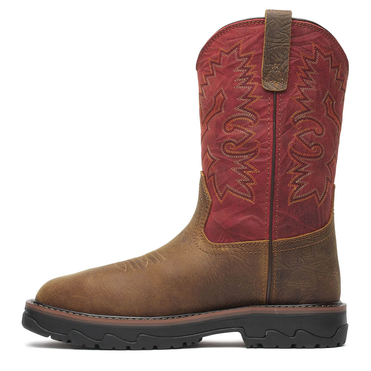 Thorogood Men's Buffalo Ridge 11" Waterproof Nano Toe Boots, 804-4341, Scarlet - Image 4