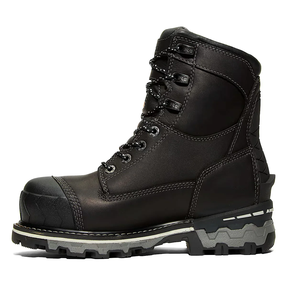 Timberland PRO Women's 8" Boondock Comp-Toe Waterproof Insulated CSA Boots, TB0A5R7K001, Black - Image 3