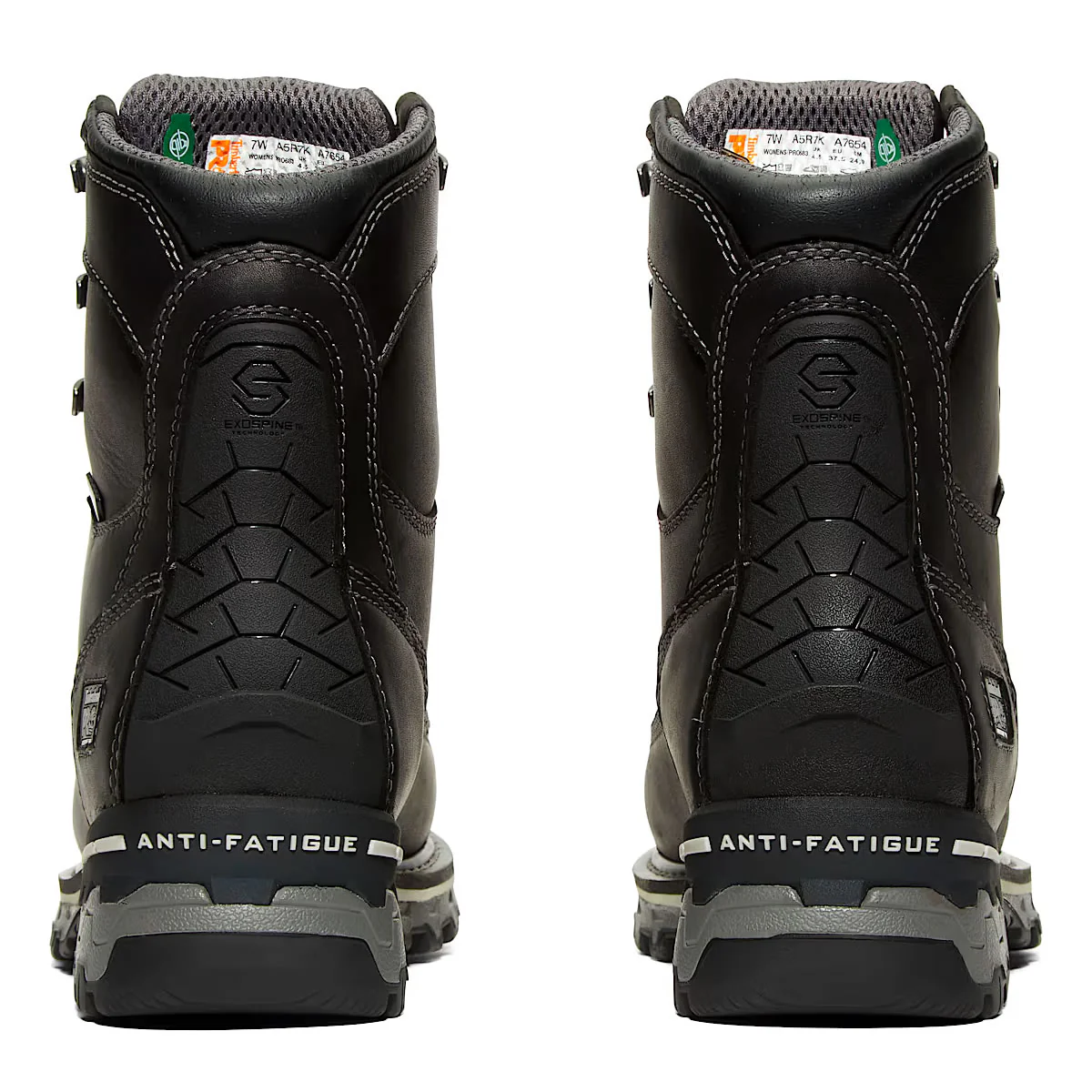 Timberland PRO Women's 8" Boondock Comp-Toe Waterproof Insulated CSA Boots, TB0A5R7K001, Black - Image 5