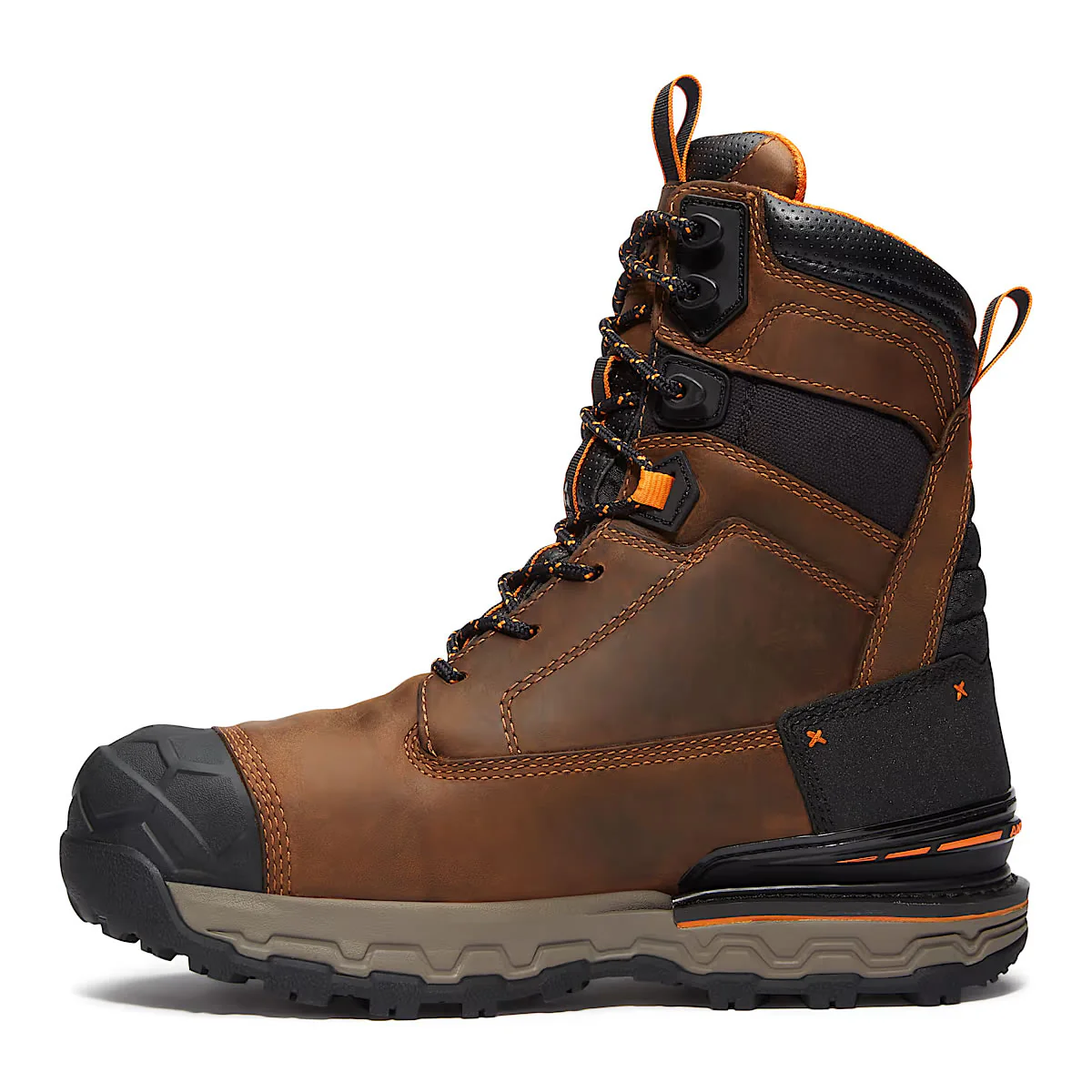 Timberland PRO 8" Boondock Ultralight Comp-Toe Waterproof Insulated Boots, TB0A646FEM4, Brown - Image 3