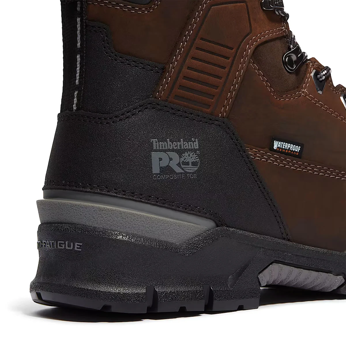 Timberland PRO 8" Endurance EV Comp-Toe Waterproof Insulated CSA Boots, Brown, Medium - Image 5