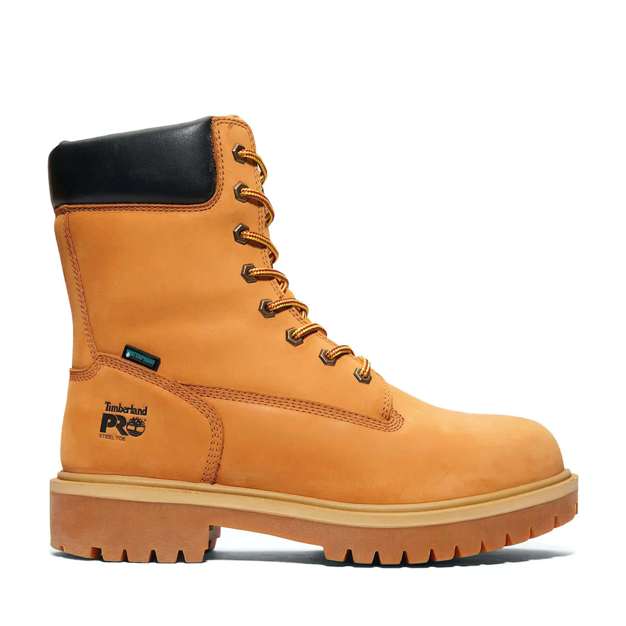 Timberland PRO Men's Direct Attach 8" Insulated Waterproof EH Steel Toe Work Boots, TB1260027131