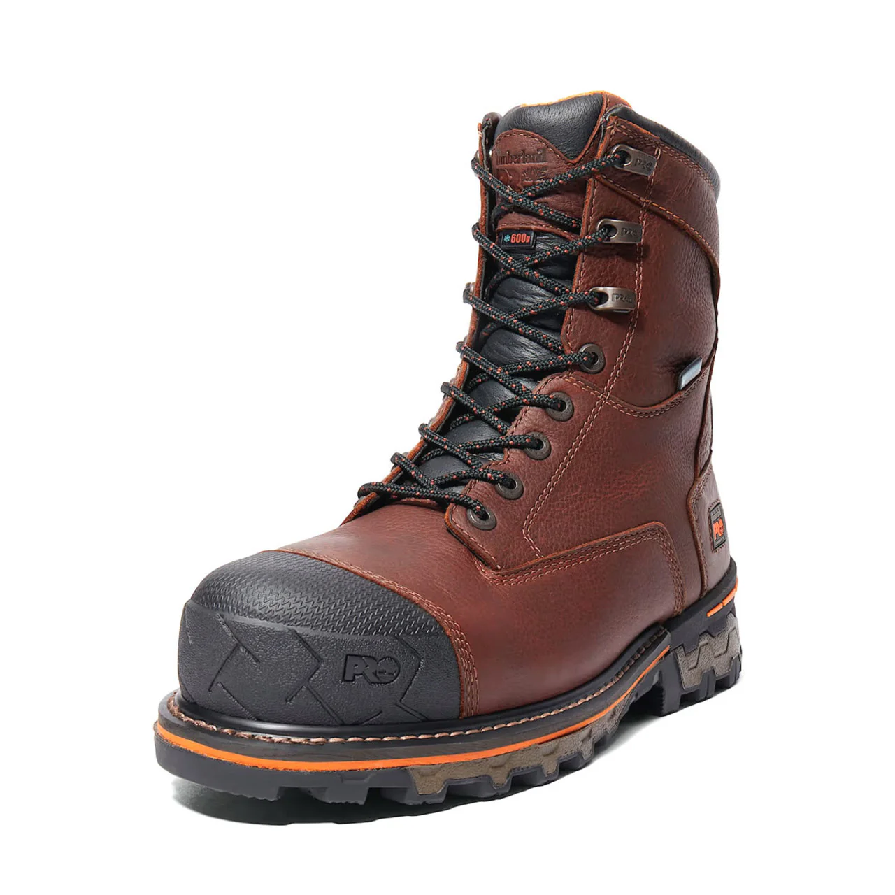 Timberland PRO Men's Boondock 8" Waterproof Insulated EH Composite Toe Work Boots, TB1896282141 - Image 5