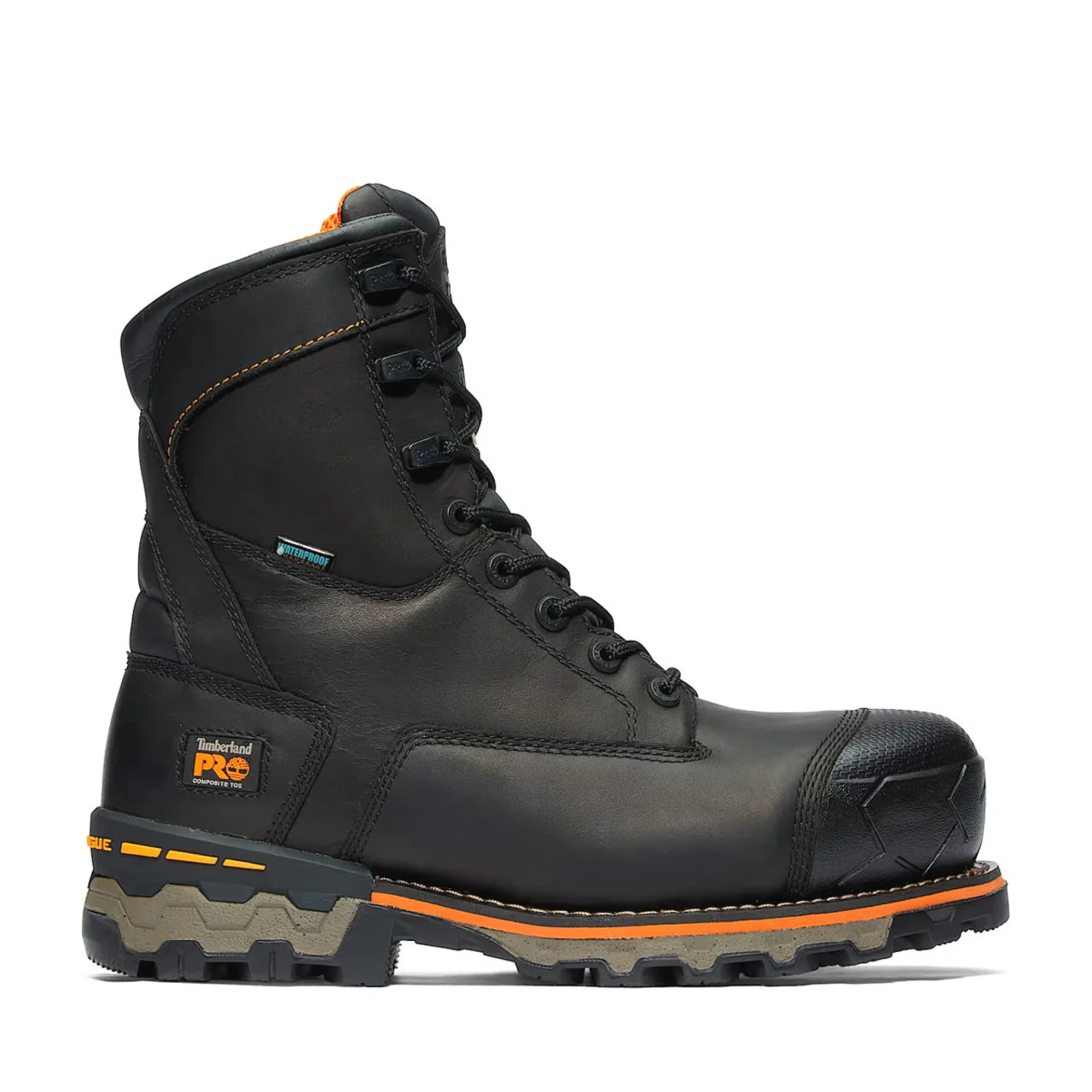 Timberland PRO Men's Boondock 8" Waterproof Insulated EH PR Composite Toe Work Boots, TB1896450011