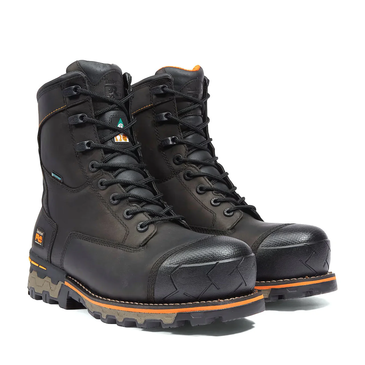 Timberland PRO Men's Boondock 8" Waterproof Insulated EH PR Composite Toe Work Boots, TB1896450011 - Image 2