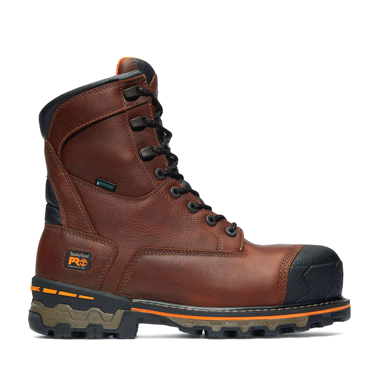 Timberland PRO Men's Boondock 8" Waterproof Insulated EH Composite Toe Work Boots, TB1896462141