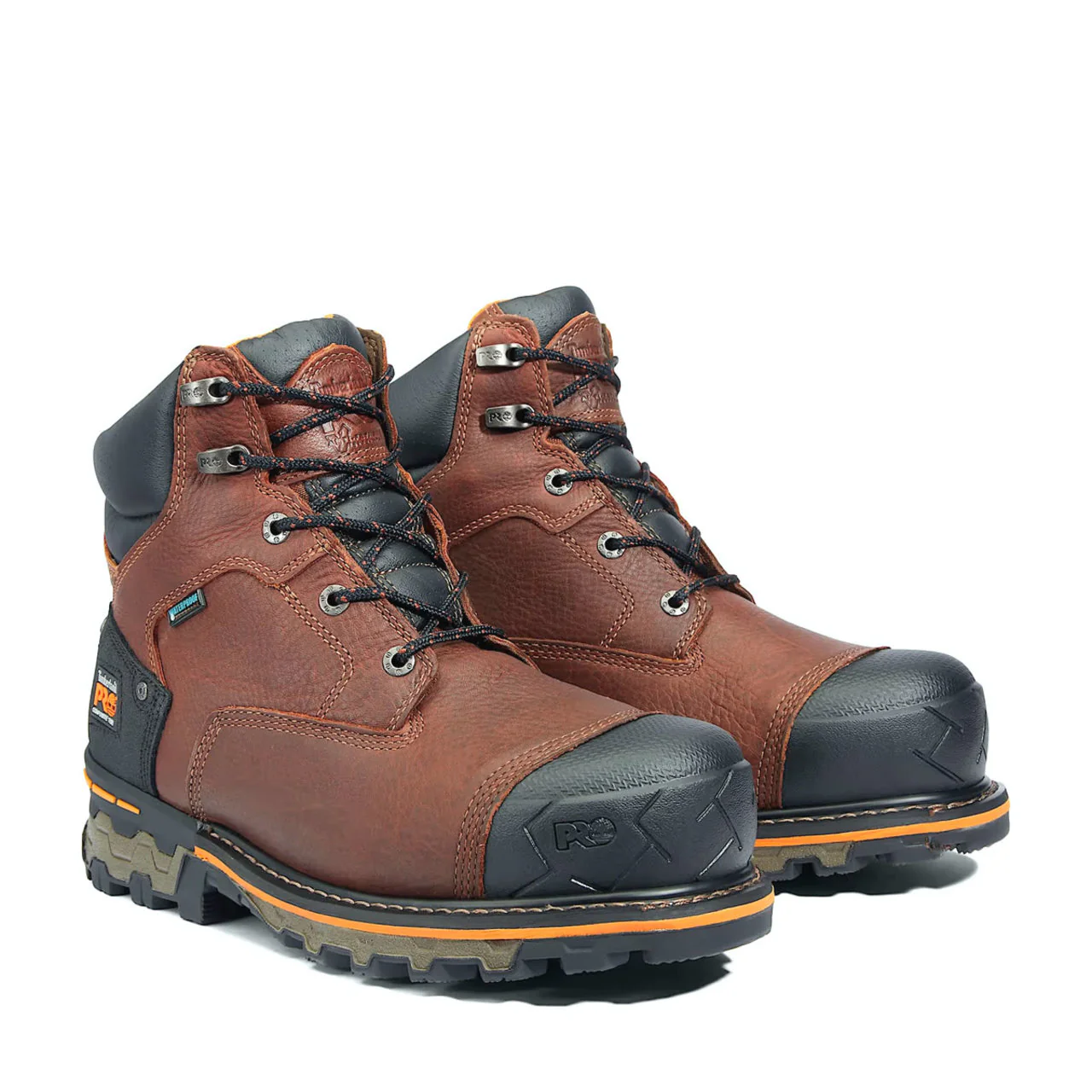 Timberland PRO Men's Boondock 6" Waterproof Insulated EH Composite Toe Work Boots, TB1926412141 - Image 2