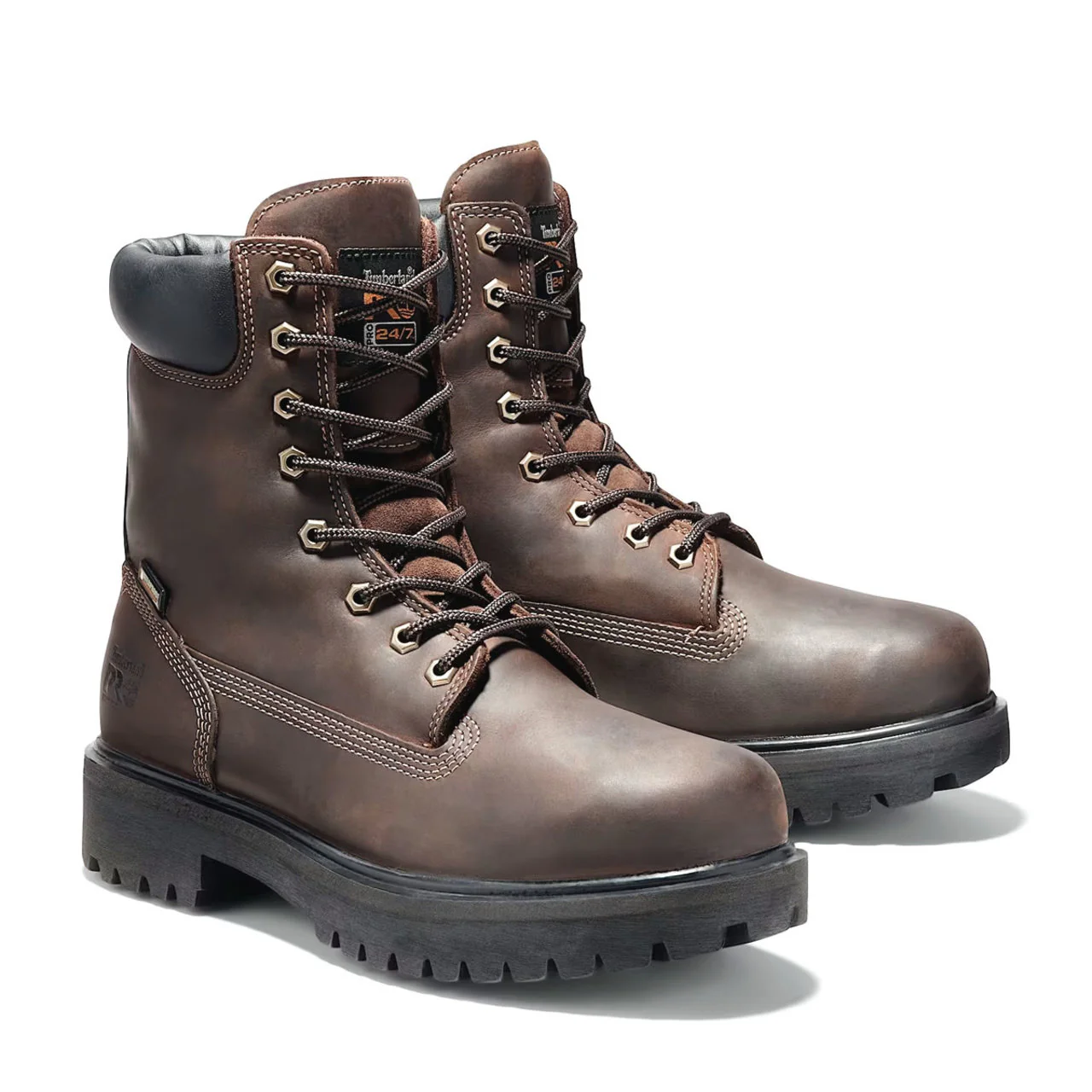 Timberland PRO Men's Direct Attach 8" Waterproof Insulated EH Soft Toe Boots, TB1380222421 - Image 2