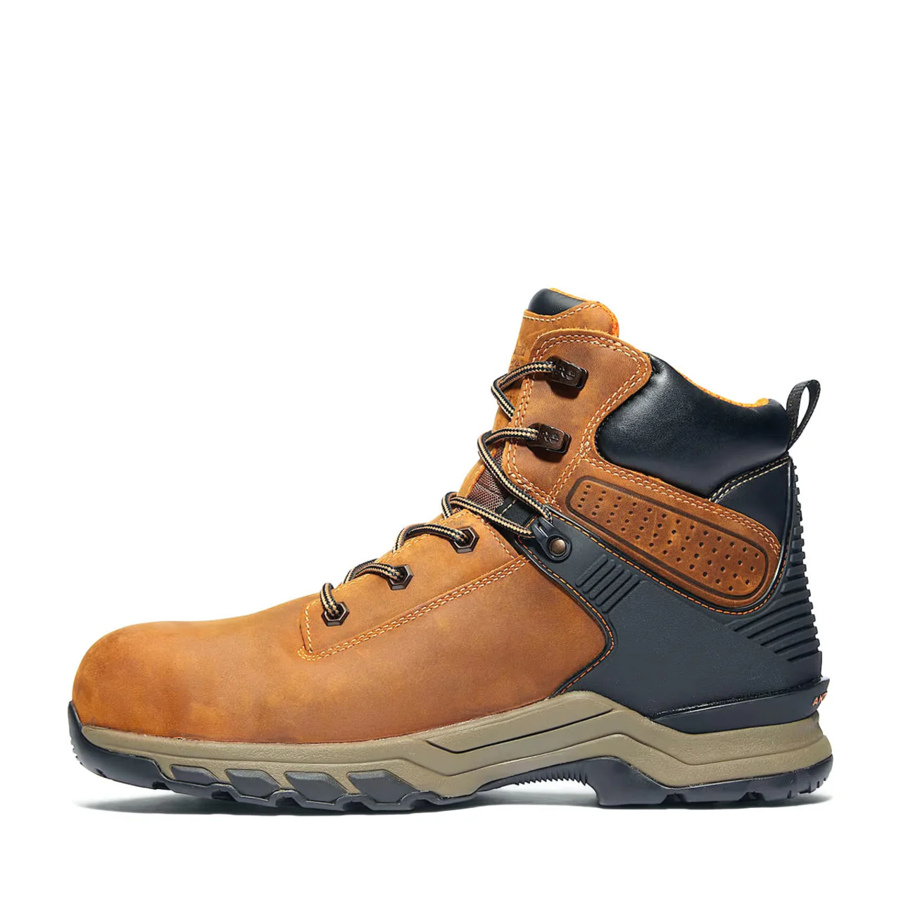 Timberland PRO Men's Hypercharge 6" Waterproof EH Composite Toe Work Boots, TB1A1RVS214, Brown - Image 5