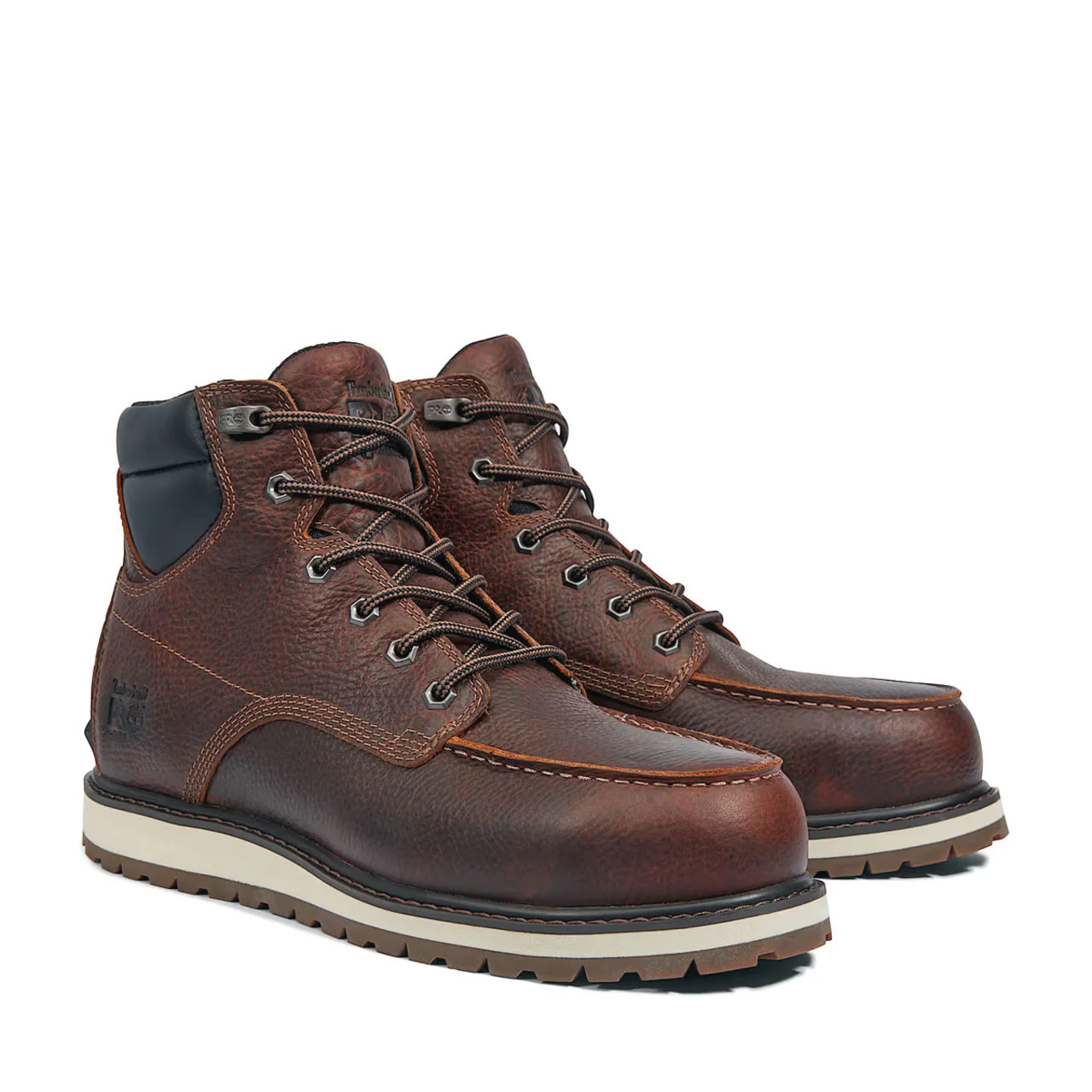 Timberland PRO Men's Irvine Wedge 6" EH Alloy Toe Work Boots, TB1A44UP2141 - Image 2
