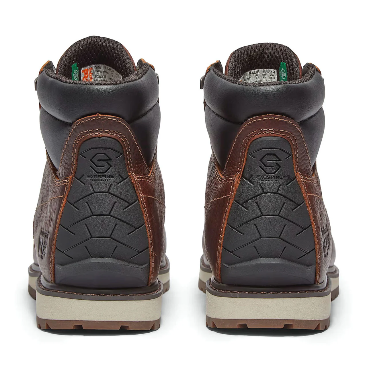 Timberland PRO Men's Irvine Wedge 6" EH Alloy Toe Work Boots, TB1A44UP2141 - Image 4
