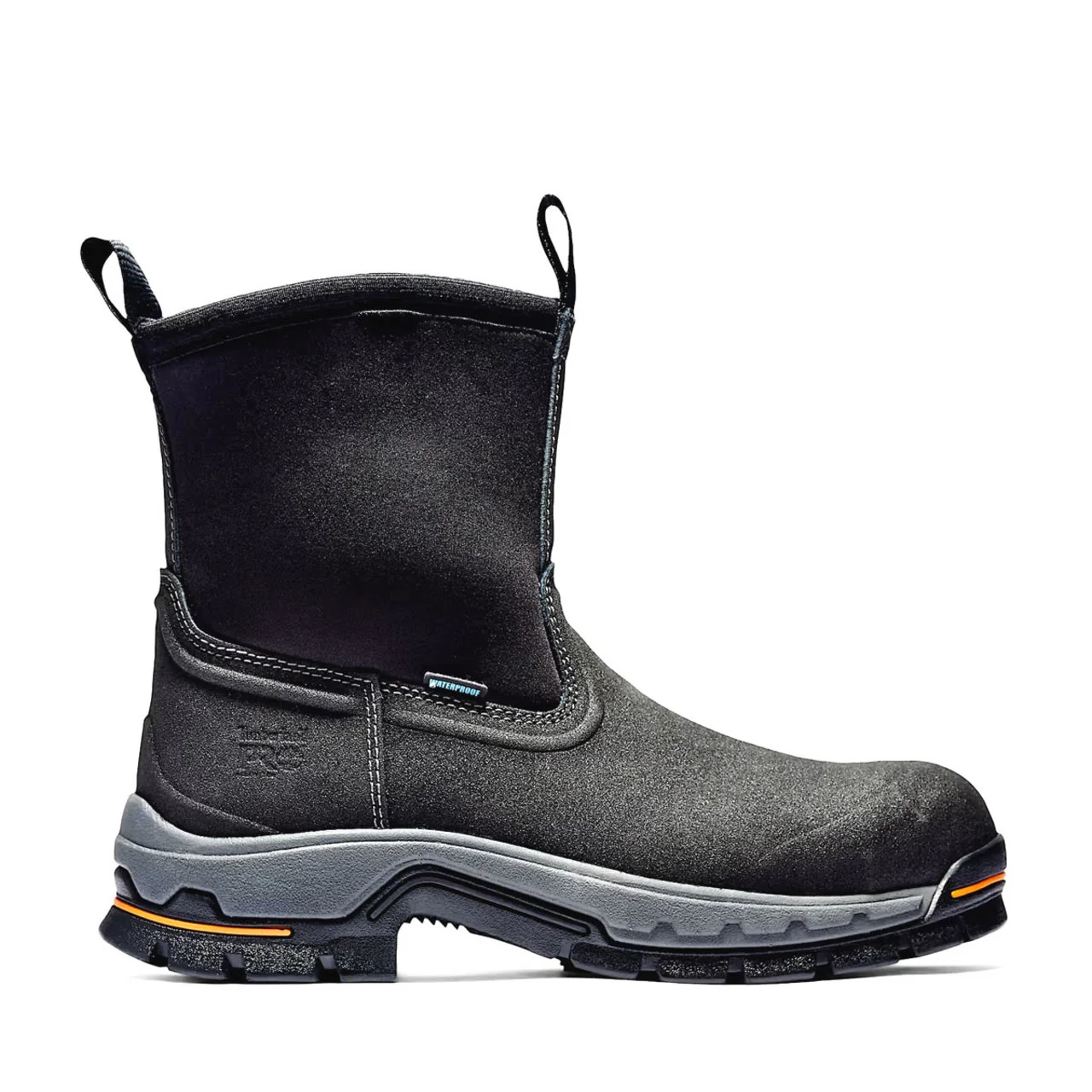 Timberland PRO Men's Stockdale Pull On Waterproof EH Alloy Toe Boots, TB1A1AXG0011