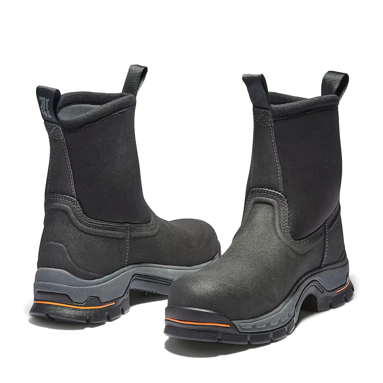 Timberland PRO Men's Stockdale Pull On Waterproof EH Alloy Toe Boots, TB1A1AXG0011 - Image 4
