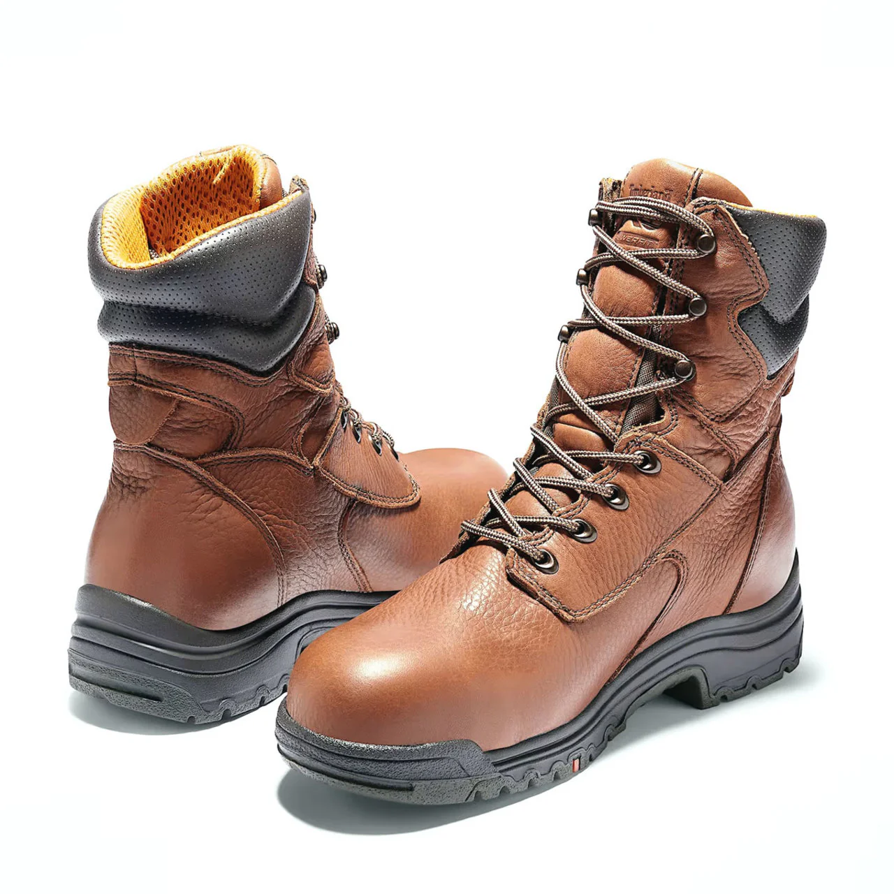 Timberland PRO Men's TiTAN 8" Waterproof Alloy Toe Work Boots, TB1470192101 - Image 4