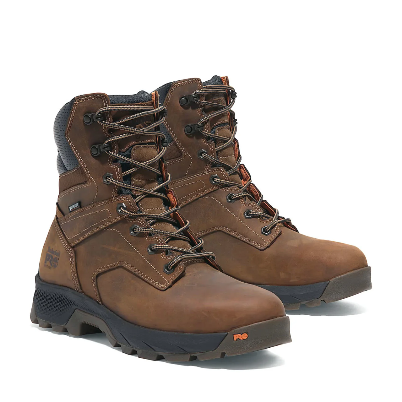 Timberland PRO Men's TiTAN EV 8" EH Waterproof Soft Toe Work Boots, TB0A66QQEM41 - Image 2