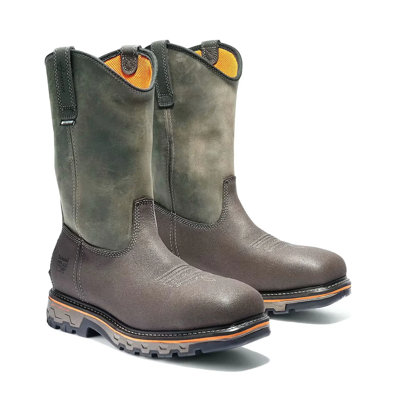 Timberland PRO Men's True Grit Pull On Waterproof EH Composite Toe Boots, TB1A22972141 - Image 2